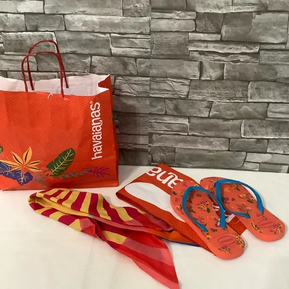 Havaianas Shoes Havaianas Flip Flop With Bandana Matching Size